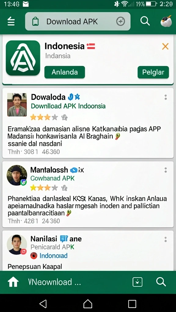 99rp - Tampilan antarmuka yang bersih dan modern.
