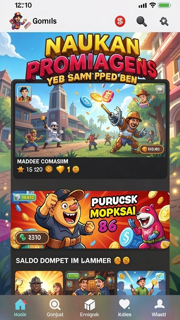 99rp - Berbagai mode permainan yang tersedia.