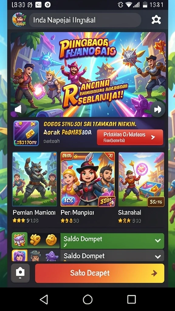 dorahoki - Leaderboard yang menunjukkan peringkat pemain.