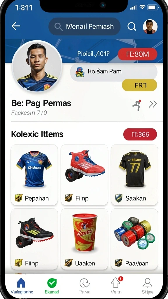 merdeka777 - Screenshot menunjukkan karakter utama dalam aksi.