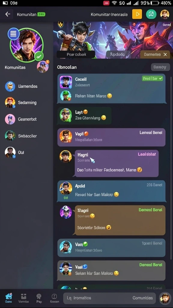 mustang77 - Fitur multiplayer yang memungkinkan bermain bersama teman.