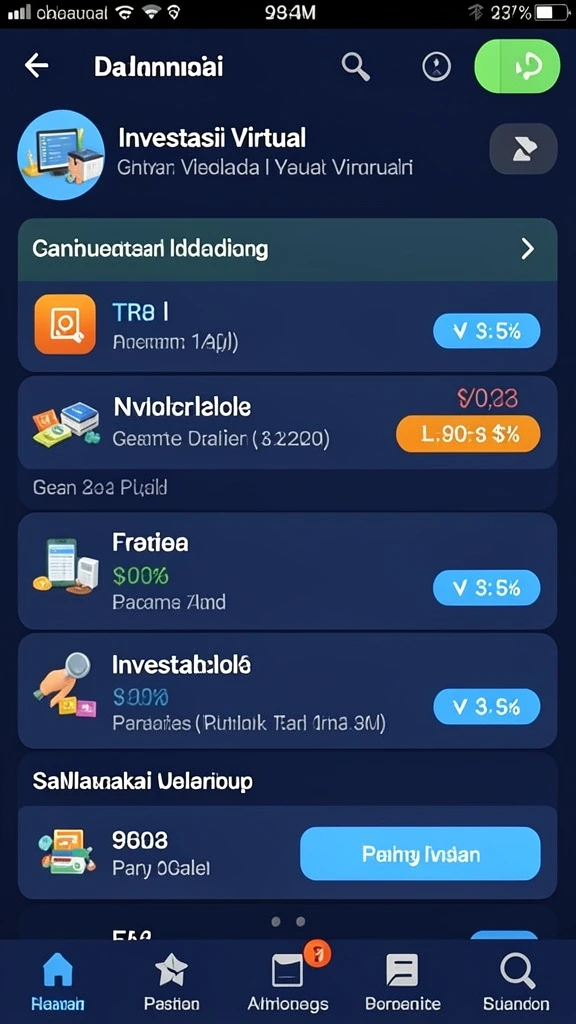 nx888 - Tampilkan menu utama dengan opsi permainan.
