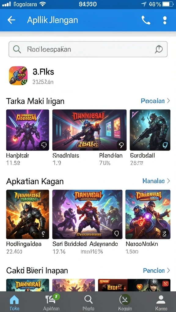 spingila - Tangkapan layar interaksi sosial antar pemain yang mengasyikkan.